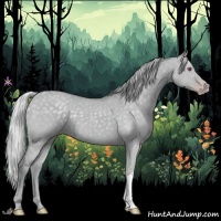 Horse Color:Silver Classic Champagne Chinchilla Dun 