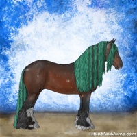 Horse Color:Painted Bay 