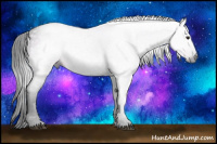 Horse Color:Gray Void White Spotted Brown Tobiano 