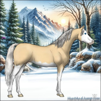 Horse Color:Silver Classic Cream Champagne Dun Splash 