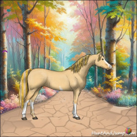 Horse Color:Painted White Spotted Palomino Dun 