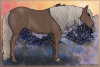 Horse Color:Silver Black 