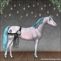 Horse Color:Watercolor Bay Ice Dun 