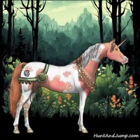 Horse Color:Gold Champagne Tobiano