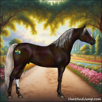 Horse Color:Midnight Silver Bay 