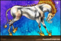 Horse Color:Amber Champagne Onyx Splash Tobiano