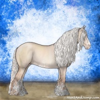 Horse Color:Gold Champagne Dun Mushroom Sabino Rabicano Brindle 