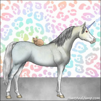 Horse Color:Silver Grullo Chinchilla Ice Onyx Sabino Brindle 