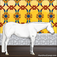 Horse Color:Gray Silver Classic Cream Champagne Dun Splash Tobiano Rabicano 