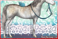 Horse Color:Chocolate Silver Brown Onyx Sabino Splash Brindle 