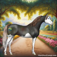 Horse Color:Liver Chestnut Splash 