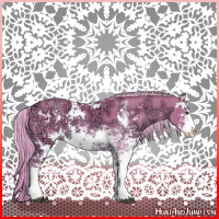 Horse Color:Watercolor Palomino Ice Sabino 