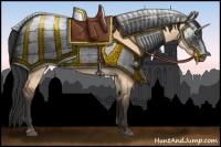 Horse Color:Bay Roan Dun 