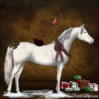 Horse Color:White Spotted Cremello Ice Dun Mushroom Sabino Brindle