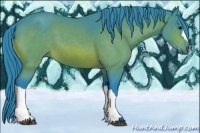 Horse Color:Watercolor Brown 