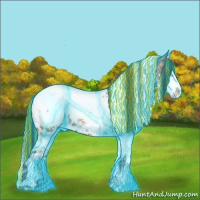 Horse Color:Painted Thunderstruck White Spotted Bay Ice Sabino Splash Snowcap