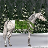 Horse Color:Silver Brown Dun Snowflake Varnish 