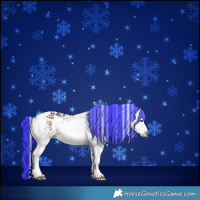 Horse Color:Painted White Spotted Silver Brown 