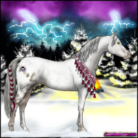 Horse Color:White Spotted Liver Red Dun Mushroom Blanket 
