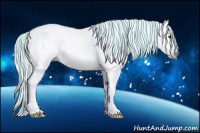 Horse Color:Gray Painted Bay