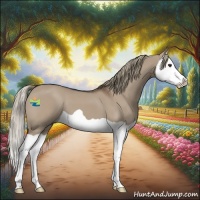 Horse Color:Liver Red Dun Splash 