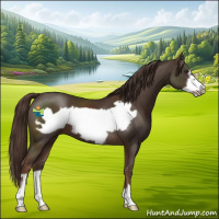 Horse Color:Liver Chestnut Frame 