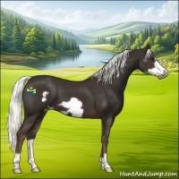 Horse Color:Liver Chestnut Mushroom Frame 