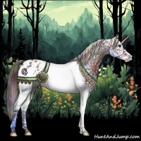 Horse Color:Nacre White Spotted Bay Blanket 