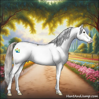 Horse Color:Chocolate Palomino Sabino Blanket 