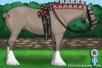 Horse Color:Silver Grullo