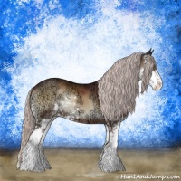Horse Color:Chocolate Silver Brown Ice Onyx Sabino