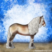 Horse Color:Liver Red Onyx Mushroom Rabicano