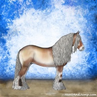 Horse Color:Liver Red Onyx Mushroom Rabicano