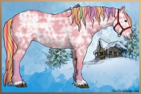 Horse Color:Painted Watercolor Chestnut Ice 