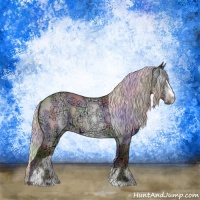 Horse Color:Nacre Chocolate Silver Brown Chinchilla Ice Dun Sabino