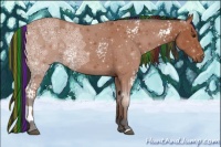Horse Color:Painted White Spotted Bay Ice 