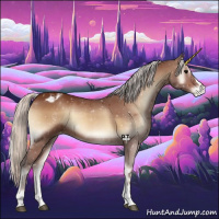 Horse Color:Silver Bay Onyx Varnish 