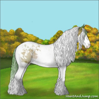 Horse Color:Watercolor Bay Dun Splash Tobiano Varnish 