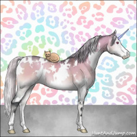Horse Color:White Spotted Silver Brown Chinchilla Onyx Sabino 