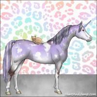 Horse Color:Painted White Spotted Chocolate Silver Brown Chinchilla Onyx