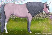 Horse Color:Watercolor Bay Roan 