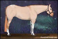 Horse Color:Watercolor Red Dun Tobiano 