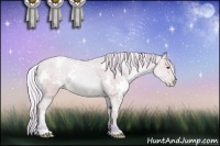 Horse Color:Watercolor White Spotted Chocolate Silver Brown Chinchilla Ice Pearl
