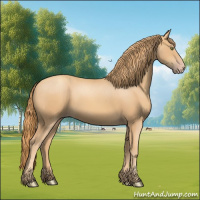 Horse Color:Gold Champagne 