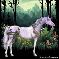 Horse Color:Silver Smoky Creme Ice Tobiano 