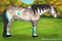 Horse Color:Brown Ice Onyx 