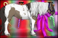 Horse Color:Smoky Grullo Tobiano 