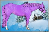 Horse Color:Watercolor Chestnut 