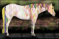 Horse Color:Painted Silver Bay Ice 