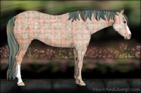 Horse Color:Painted Plaid Chestnut Ice